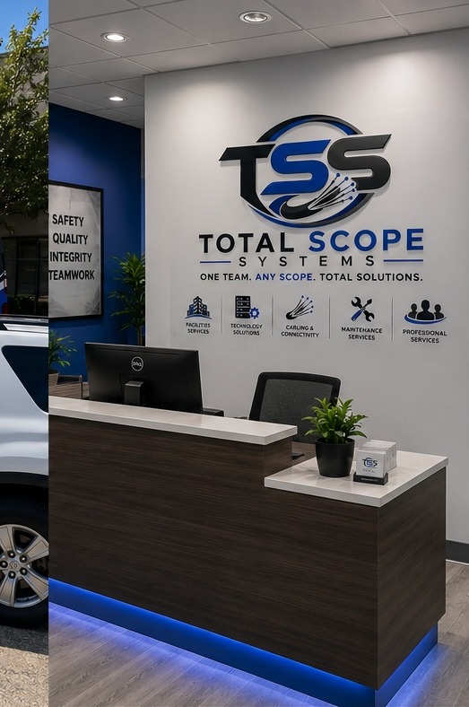 Total Scope Systems office reception area